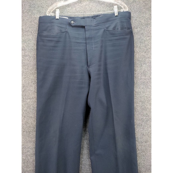 J Sansabelt Jaymar Ruby Slacks Pants Size ? 19W 31 Inseam Blue SEE DESC - Picture 3 of 10